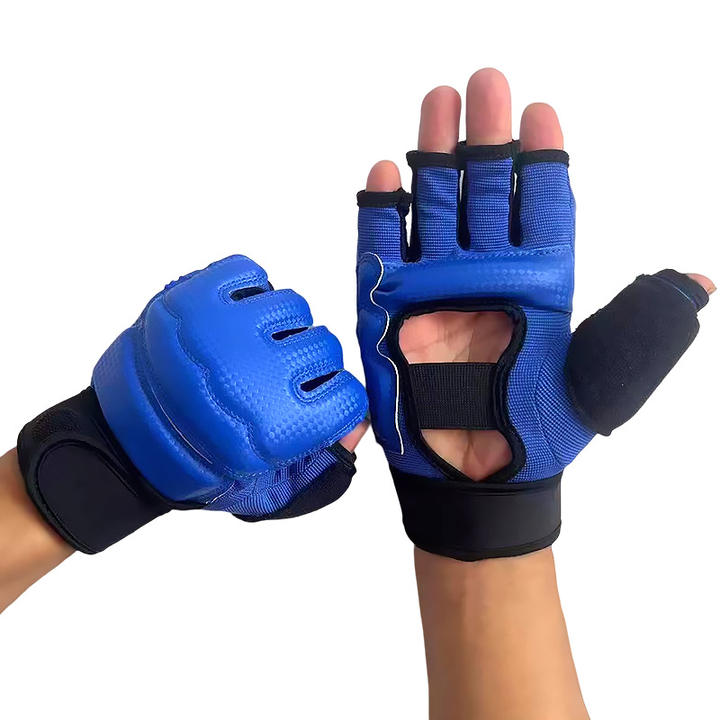 Boxing gloves Adult children Sanda men's and women's half finger punching sandbag training equipment Taekwondo gloves Discount Wholesale Production
