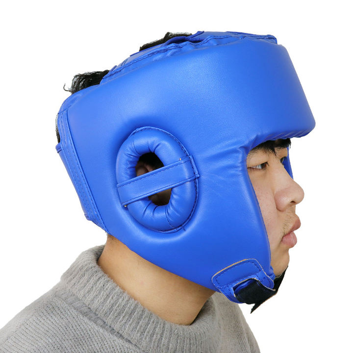 Boxing helmet Fighting match Head protection Ear thickening protection competitive head protection Custom Factory Production Trade