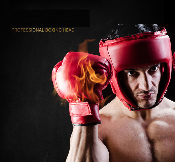 Boxing helmet Fighting match Head protection Ear thickening protection competitive head protection Custom Factory Production Trade