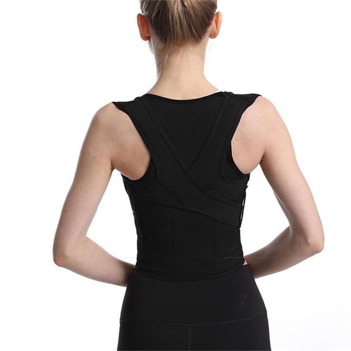 Braces straight fixed strap open shoulder back support orthotics Manufacturing Firm