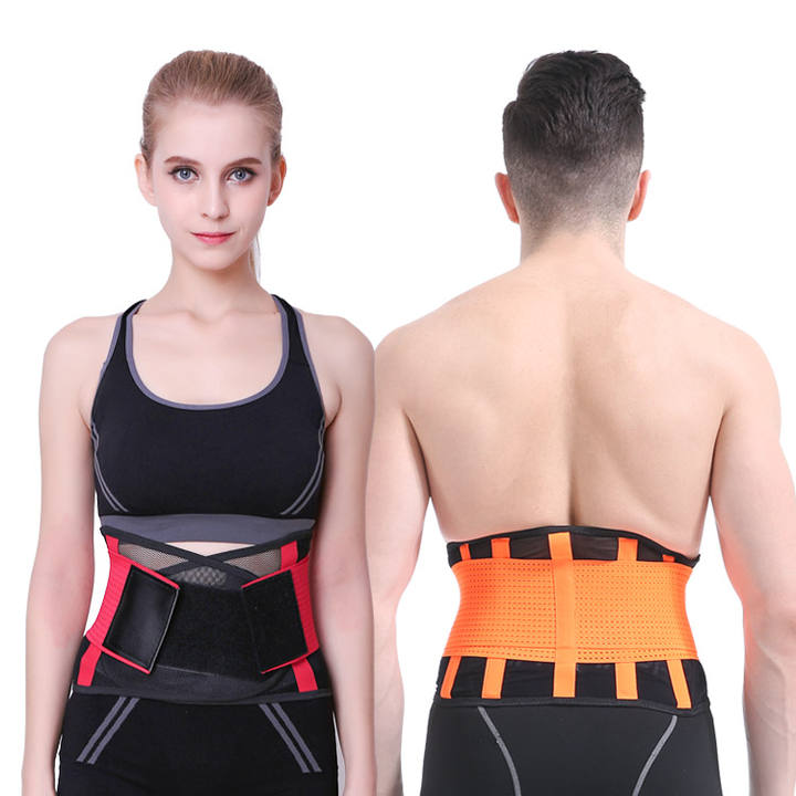Breathable Back Posture Belt Lumbar Waist Clavicle Brace Posture Corrector for Men and Women Factory-Owned Wholesale