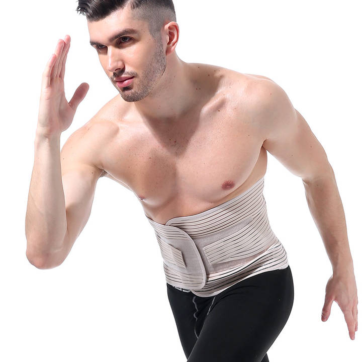 Breathable Double Pull Elastic Mesh Lower Lumbar Back Brace Large-Scale Manufacturing