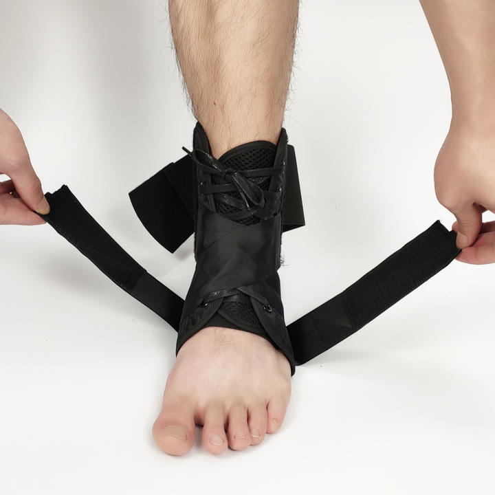 Breathable Elastic Sports Fitness Guard Band Belt Ankle Protector Bandage Compression Ankle Support Brace Industrial Wholesale