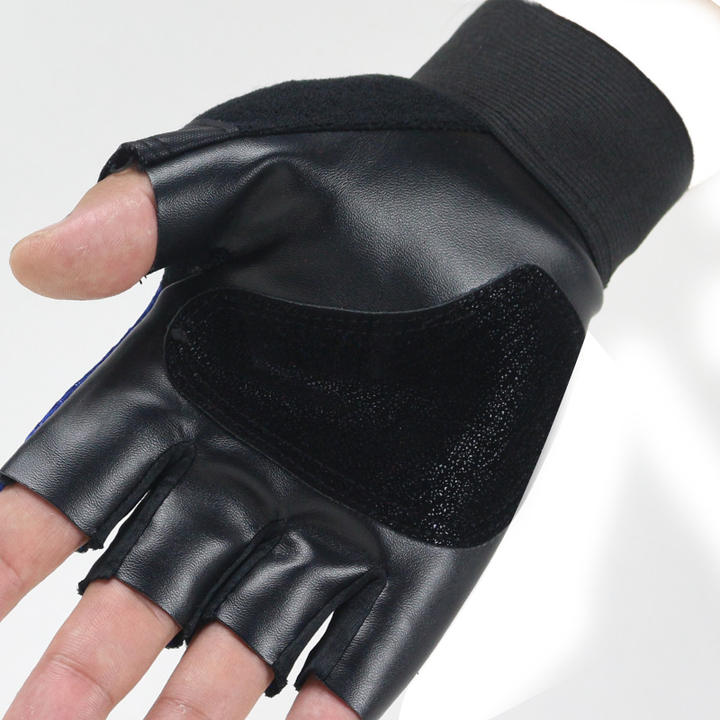 Breathable Half Finger Motorcycle Gloves Shockproof Non-slip Motocross Racing Gloves Moto Biker Cycling Gloves For Summer