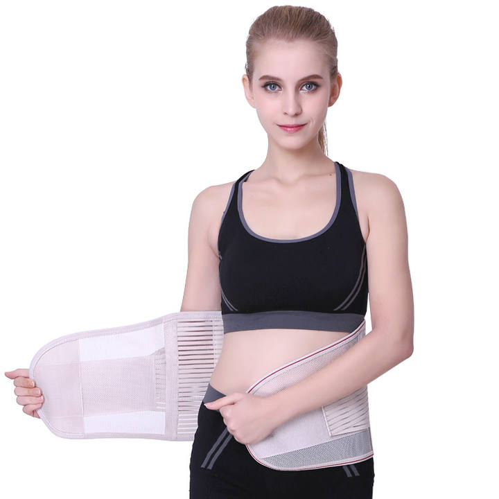 Breathable Lumbar Back Belt waist support back pain relief Back Support Belt for Men Women lumbar support belt China Manufacturing