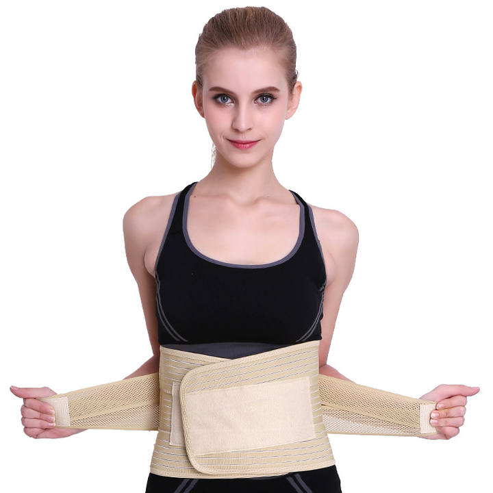 Breathable Mesh Lower Back Waist Support Brace Lumbar Waist Support Belt for Relieving Low Back Pain Quality Manufacturing