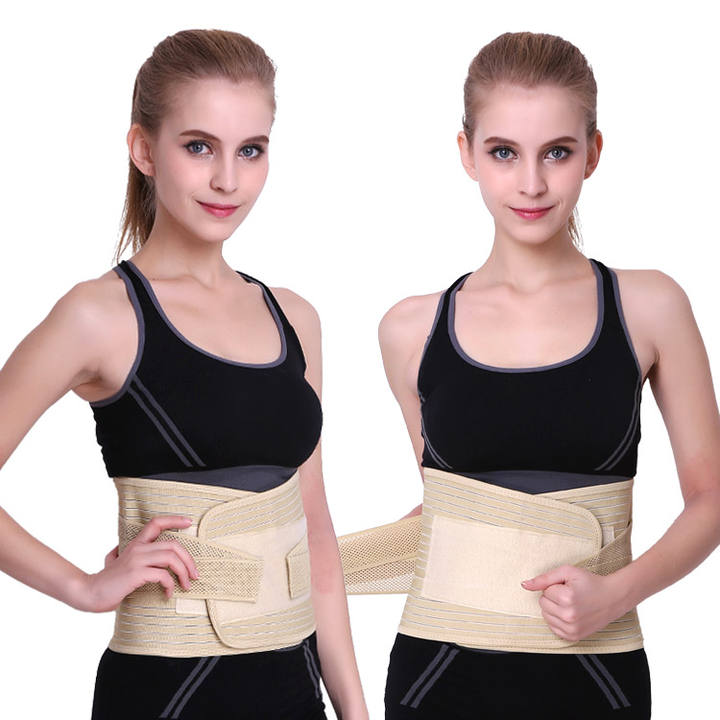 Breathable Mesh Lower Back Waist Support Brace Lumbar Waist Support Belt for Relieving Low Back Pain Quality Manufacturing