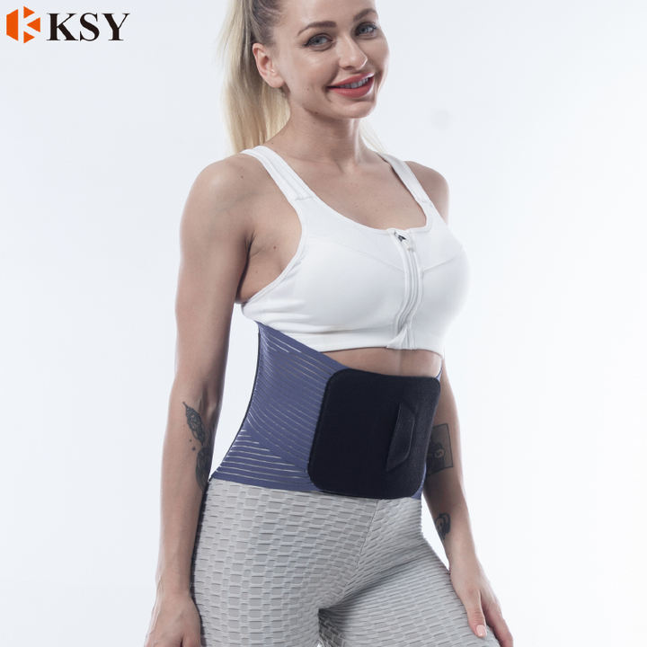 Breathable Mesh Magnetic Steel Plate Support Medical Waist Belt Lumbar Lower Back Brace Global Trade Manufacturing