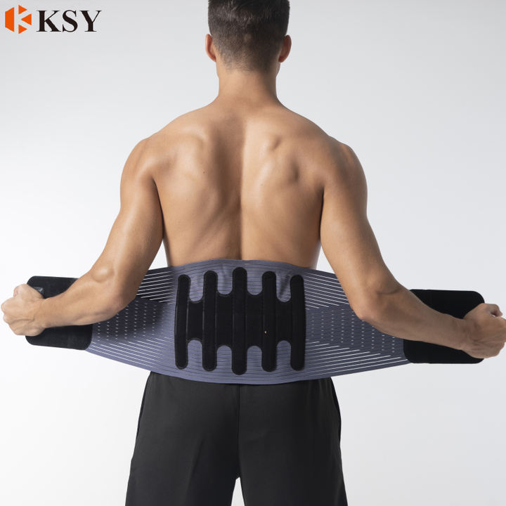 Breathable Mesh Magnetic Steel Plate Support Medical Waist Belt Lumbar Lower Back Brace Global Trade Manufacturing