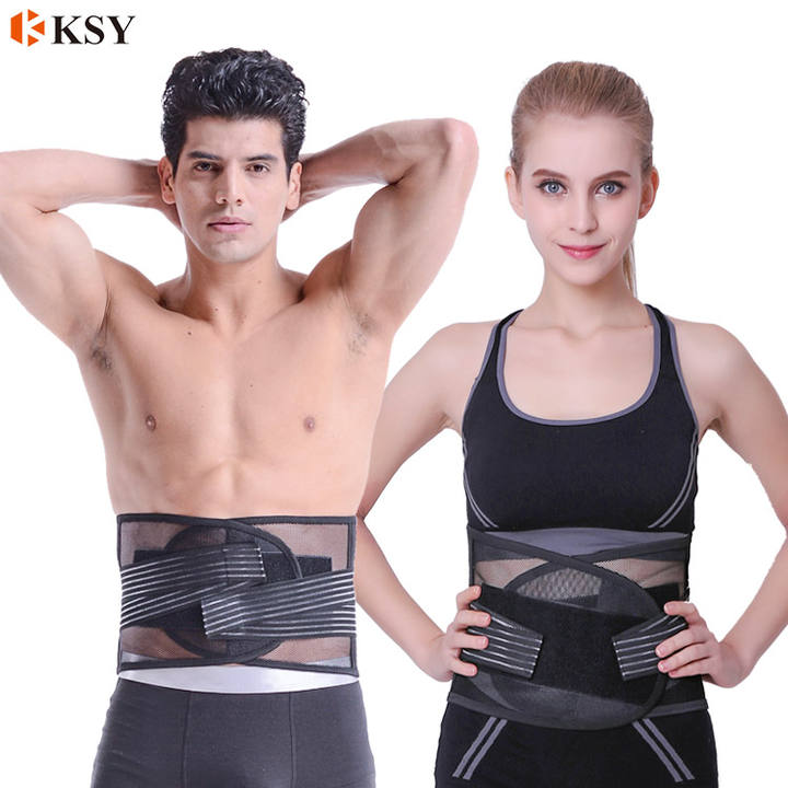 Breathable Slimming Elastic waist support belt  for  Sports Back Pain Relief belt High-Volume Manufacturing Trade