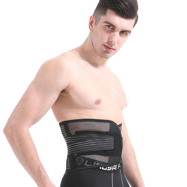 Breathable Slimming Elastic waist support belt  for  Sports Back Pain Relief belt High-Volume Manufacturing Trade