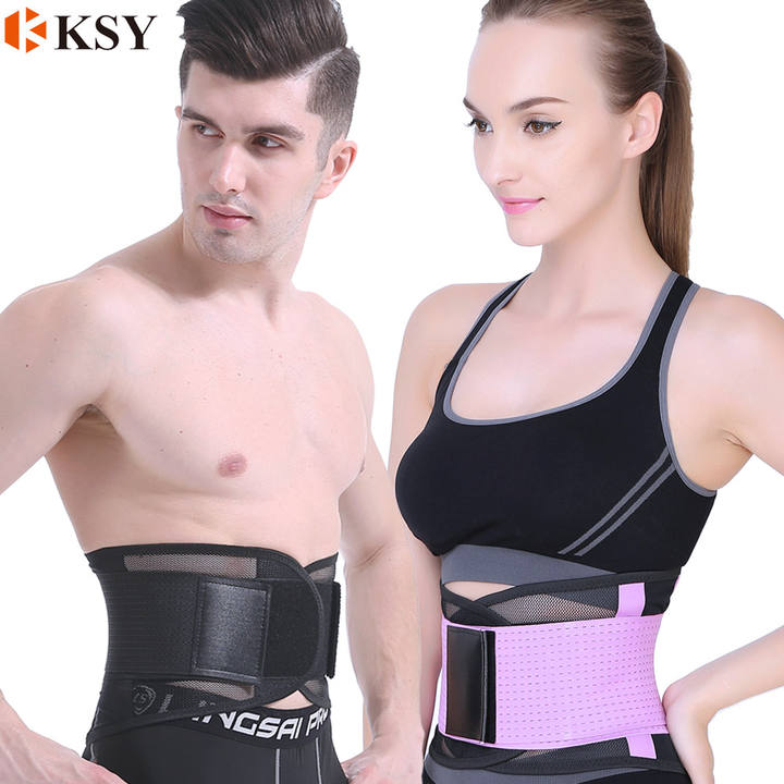 Breathable Sweat Belt Waist Cincher Trimmer Body Shaper Girdle Fat Burn Belly Slimming Band for Weight Loss Fitness Workout Global Wholesale Market