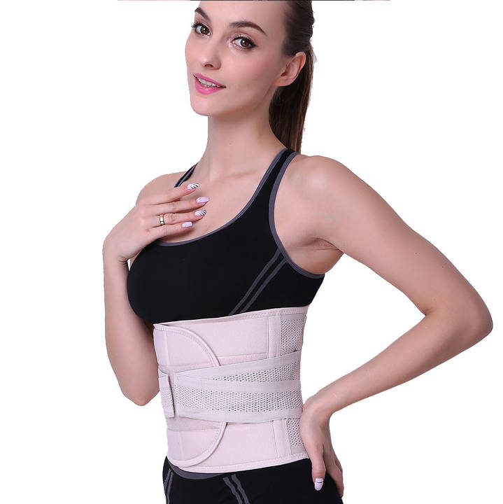 Breathable Waist Trainer Body Shaper Belt Slimming Belt Adjustable Belly Slim Weight Loss Corset Tummy Fat Burning Mass Wholesale Custom Solutions
