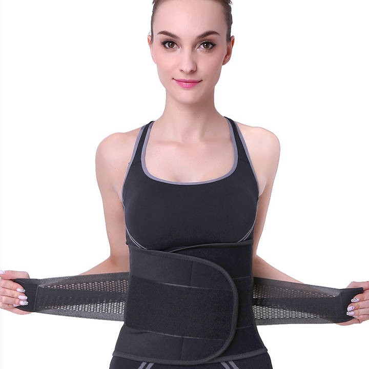 Breathable Waist Trainer Body Shaper Belt Slimming Belt Adjustable Belly Slim Weight Loss Corset Tummy Fat Burning Mass Wholesale Custom Solutions