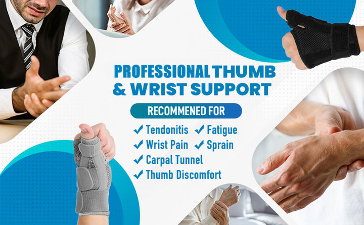 Breathable  Wrist orthosis Thumb brace Sport Wrist Support Adjustable Finger Holder Protector Brace Protective Sleeve Industrial Exporter Factory