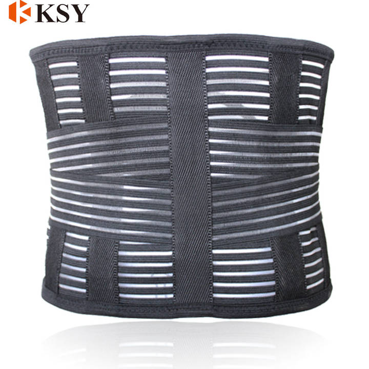 Breathable and mesh  lumbar waist support and breathable adjustable  waist  and exercise support belt Bulk Supply