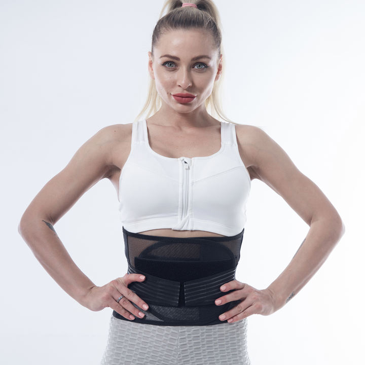 Breathable sports support waist injury waist support waist sports steel belt support Quality Manufacturing Processing