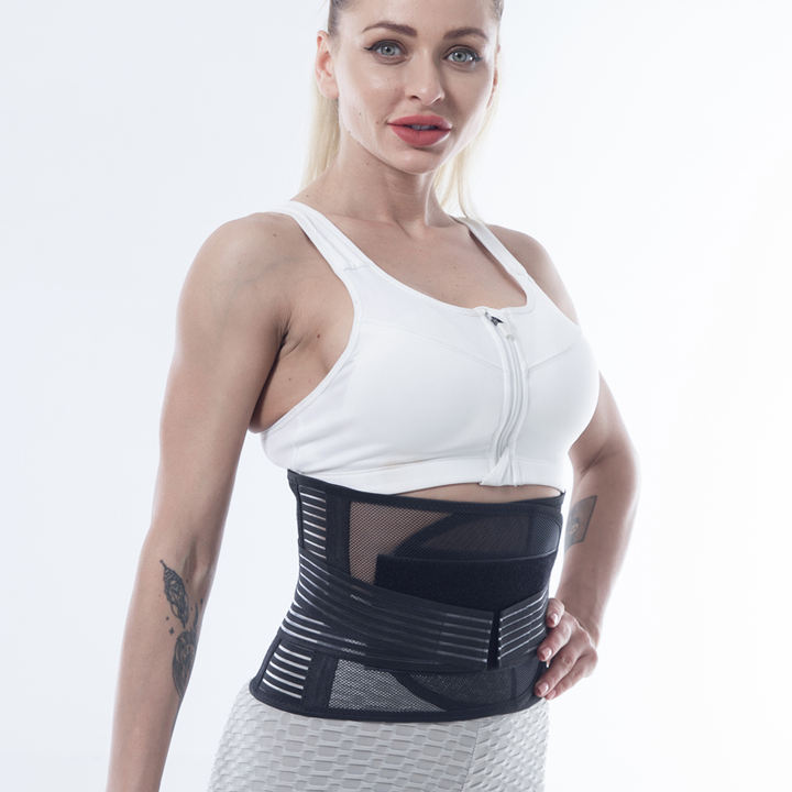 Breathable sports support waist injury waist support waist sports steel belt support Quality Manufacturing Processing