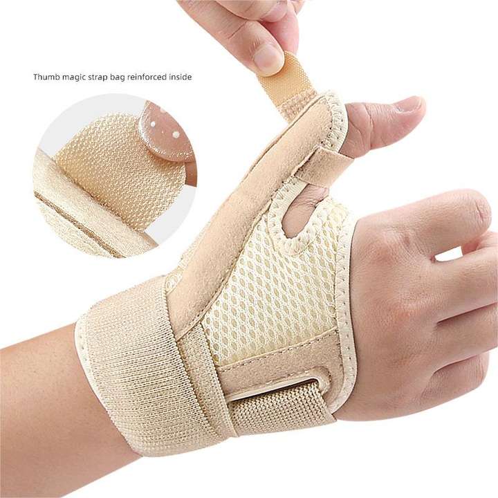Breathable strap fixed thumb support wrist strap strap Velcro compression gloves B2B Factory Pricing