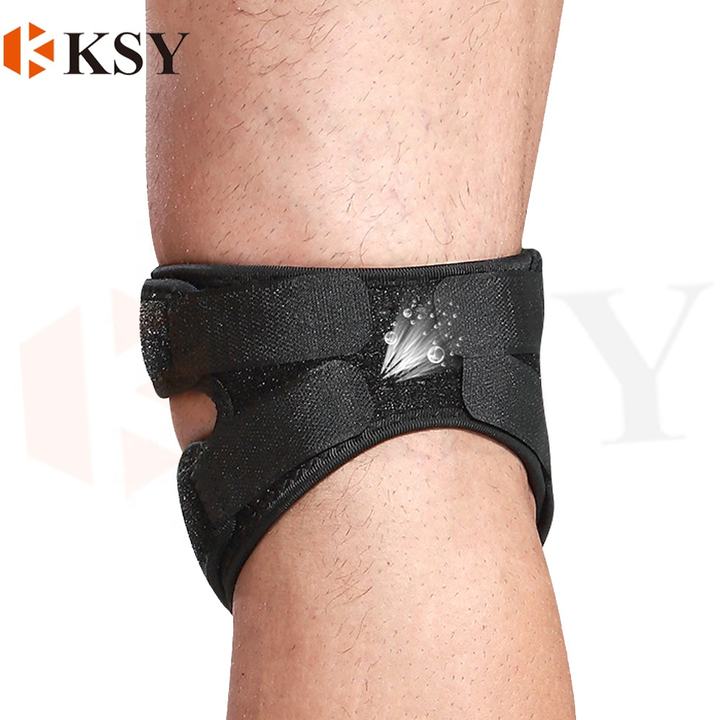 Buy Dual Patella Knee Strap Adjustable Neoprene Knee Brace Support for Knee Pain Quality Manufacturing