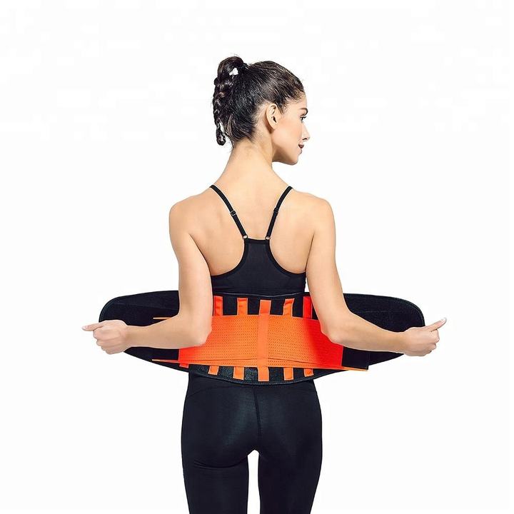 CE approved Waist Trimmer Belt Slim Body Sweat Wrap For Stomach And Back Lumbar Support Waist Wholesale Trade Supplier