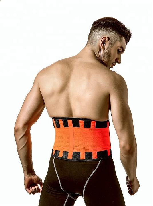 CE approved Waist Trimmer Belt Slim Body Sweat Wrap For Stomach And Back Lumbar Support Waist Wholesale Trade Supplier