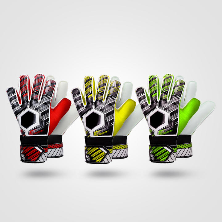 Children Adult Palms Football Gloves with Strong Grips Sports Soccer Goalie Goalkeeper Gloves