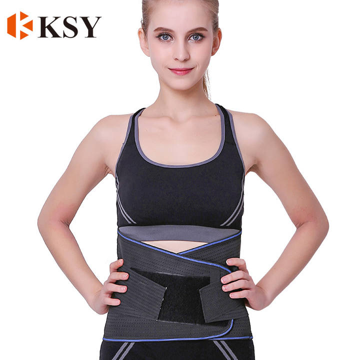 China Wholesale Waist Trainer Belt for men and Women Body Shaper polyester Exercise waist support Manufacturing Services Chain