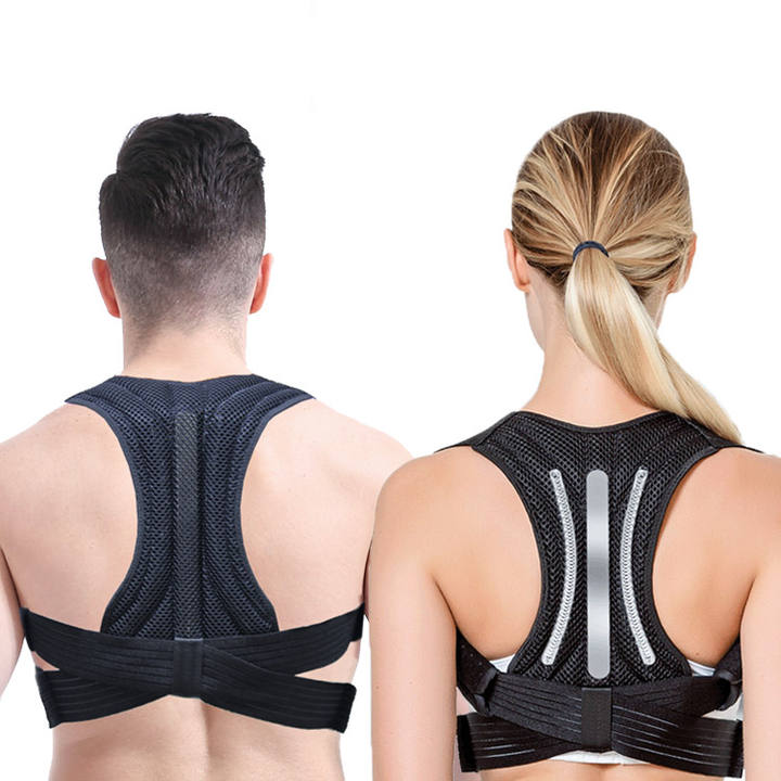Clavicle Support Upper Back Brace Adjustable Posture Corrector Providing Pain Relief From Neck Back Shoulder Industrial Wholesale