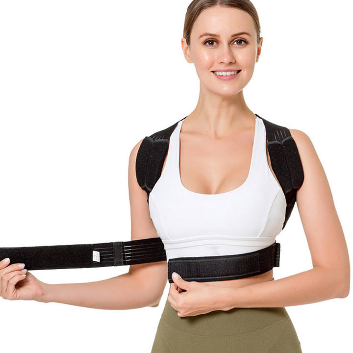 Clavicle Support Upper Back Brace Adjustable Posture Corrector Providing Pain Relief From Neck Back Shoulder Industrial Wholesale