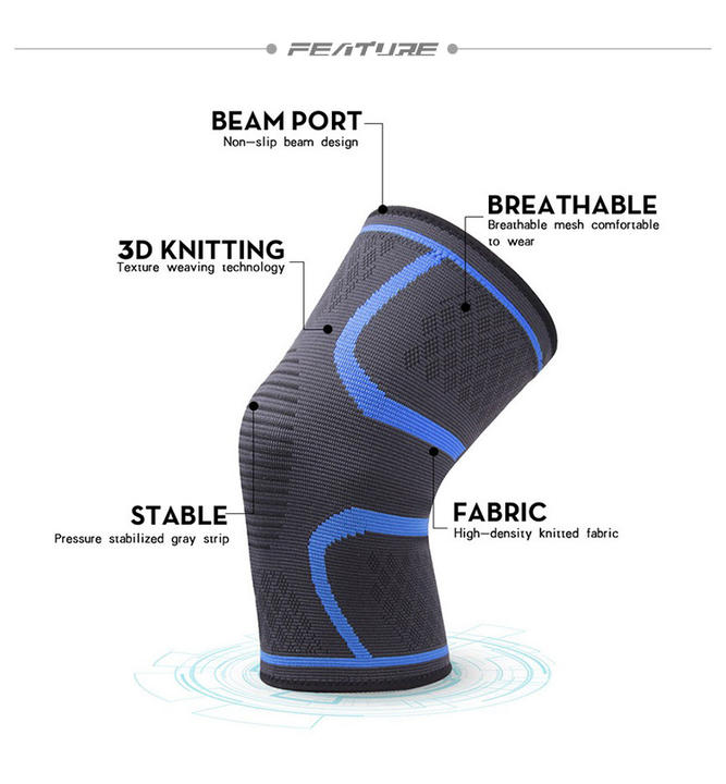 Comfortable Knee Pads Suitable for Sports and Daily Knee Protection Patella Protector China Supplier