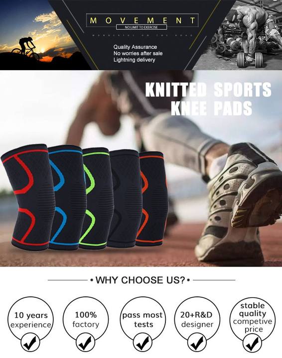 Comfortable Knee Pads Suitable for Sports and Daily Knee Protection Patella Protector China Supplier