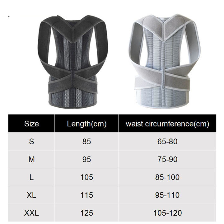 Comfortable Posture Corrector For Men And Women With Back Support Band Posture Corrector Back Brace Wholesale Manufacturing and Export