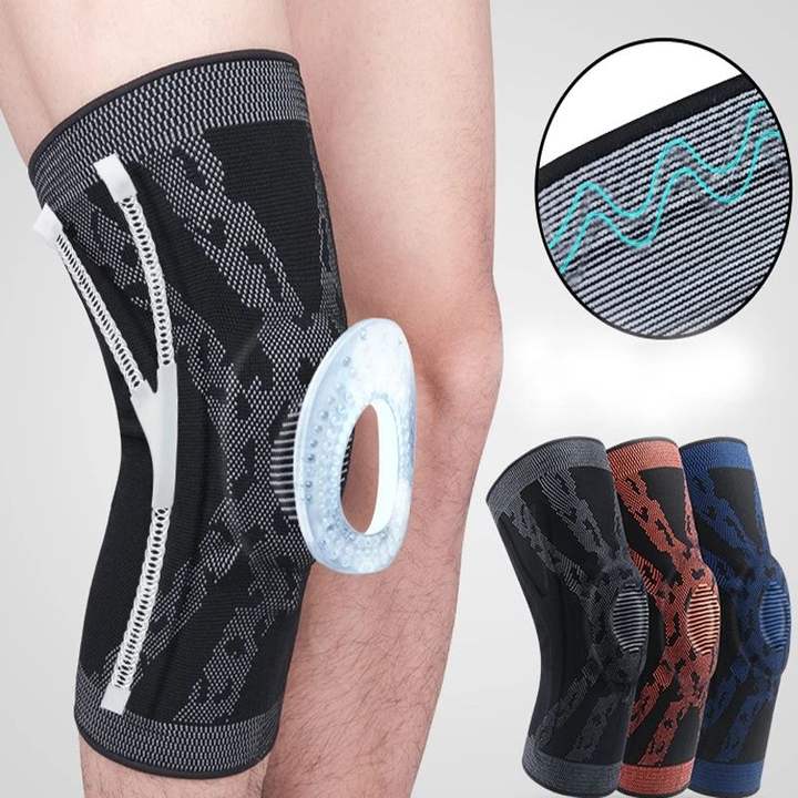 Compression Basketball Elastic Knee Brace Sleeve Support Protector Knee Pads Dance for Running Fitness Gym Workout Volleyball