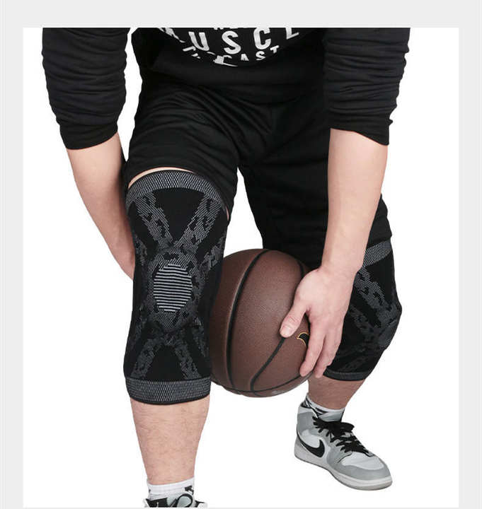 Compression Basketball Elastic Knee Brace Sleeve Support Protector Knee Pads Dance for Running Fitness Gym Workout Volleyball