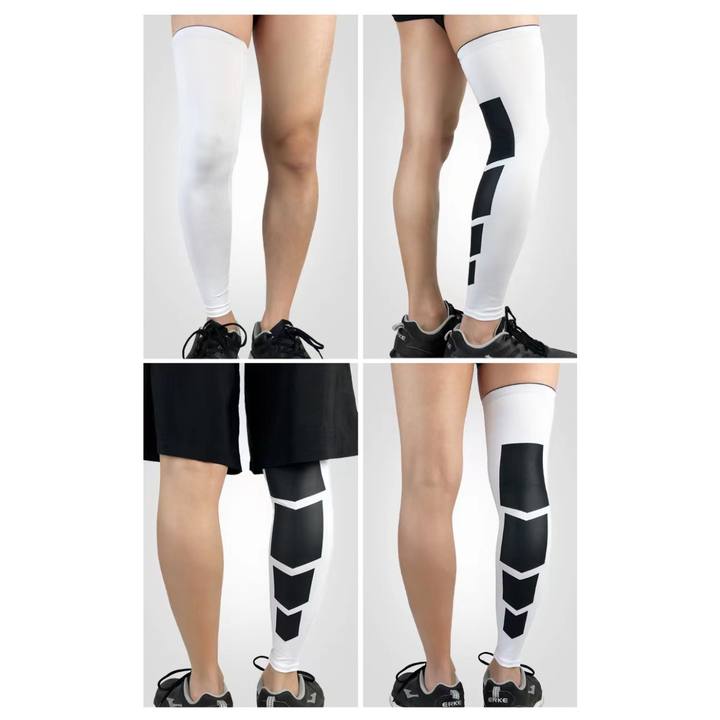 Compression Breathable long Leg Sleeves Knee Sleeves for Basketball Football Wholesale B2B Pricing Custom Solutions