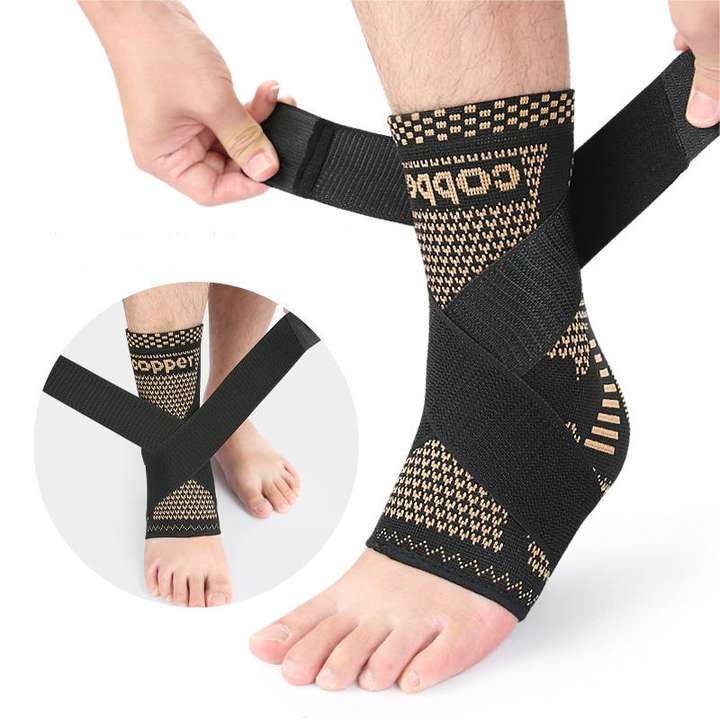 Compression nylon knitted elastic ankle guard Basketball running mountaineering compression fixed ankle guard Direct Supplier Pricing Custom Solutions