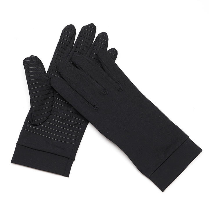 Copper fiber full finger compression gloves cycling sports Gym gloves Factory to Consumer Hub