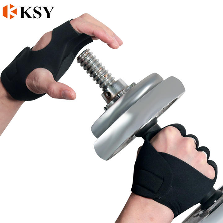 Cross Guard Fit New Design Palm Protectors Glove Pull Up Bar Weight Lifting Glove Gym Gloves Industrial Wholesale Pricing Supplier