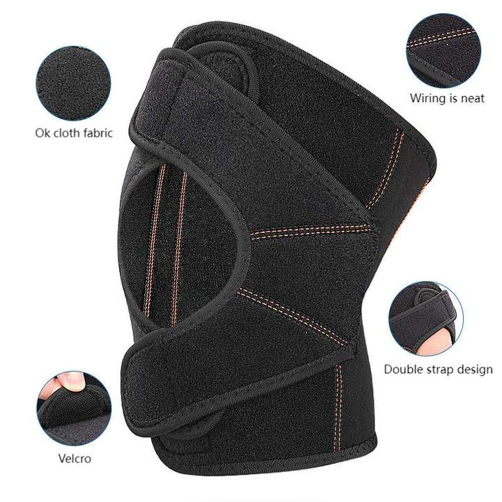 Cross strap sports knee guard cycling sports mountain climbing basketball running fitness knee guard