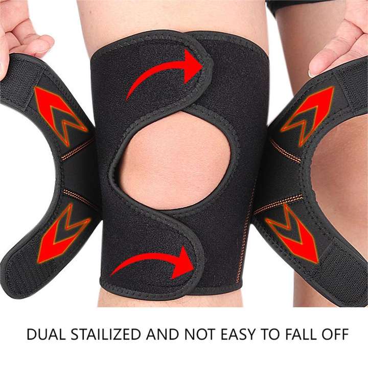 Cross strap sports knee guard cycling sports mountain climbing basketball running fitness knee guard