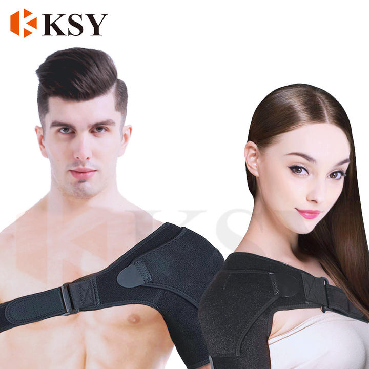 Custom sports pull shoulder strap Double pressure adjustable  one shoulder strain shoulder strap for man and woman China Manufacturing Distributor