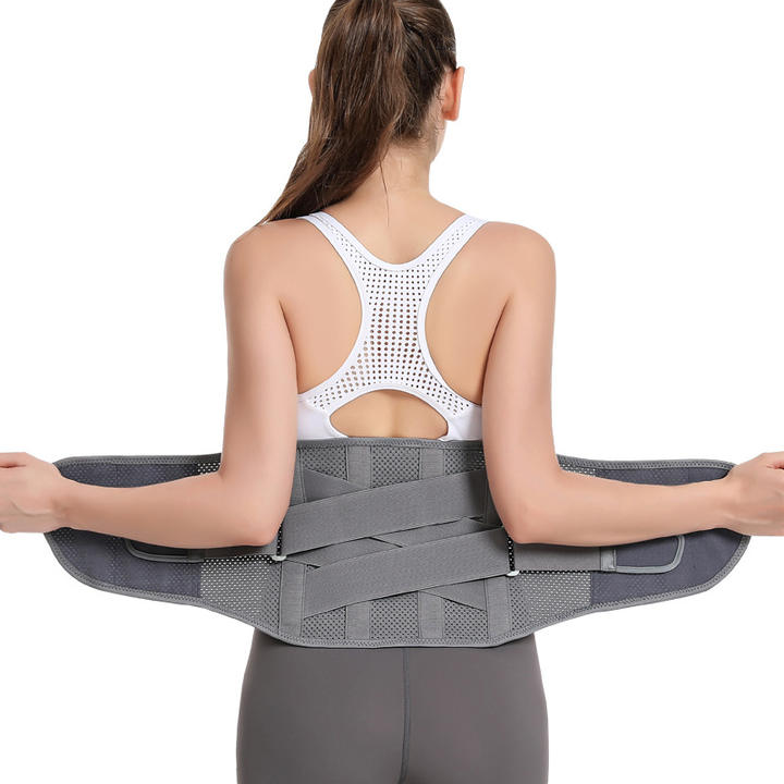 Customized Back Brace Medical Lower Pain Relief Support steel bone waist trainer for men and women