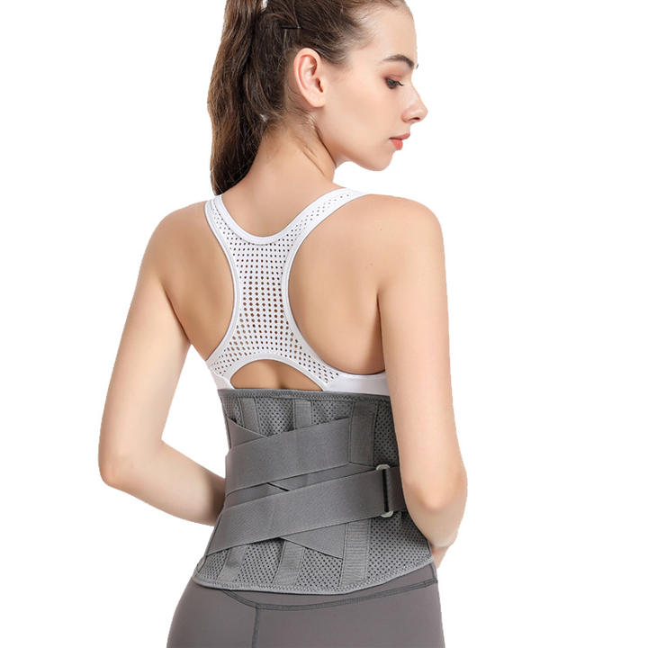 Customized Back Brace Medical Lower Pain Relief Support steel bone waist trainer for men and women