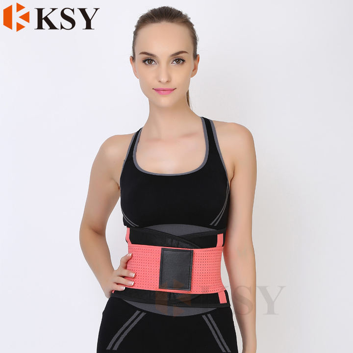 Customized High Quality Sweat Belt Waist Trimmer Slimming Band Weight Loss Fitness Waist Trainer Belt for Women