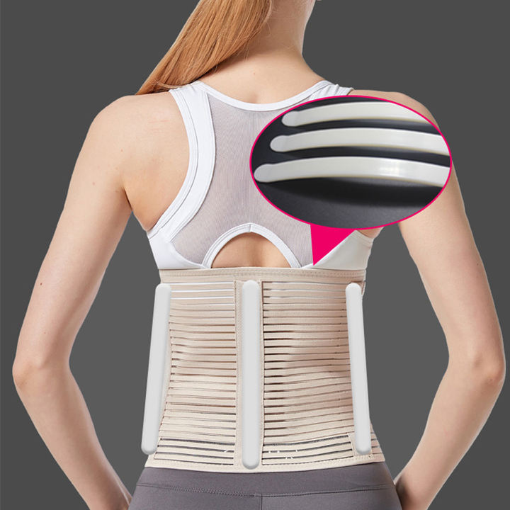 Customized New Model Waist Brace Breathable Lumbar Support Belt Adjustable Back Brace Waist Trainer For HerniatedDisc Protection Product Manufacturing Excellence