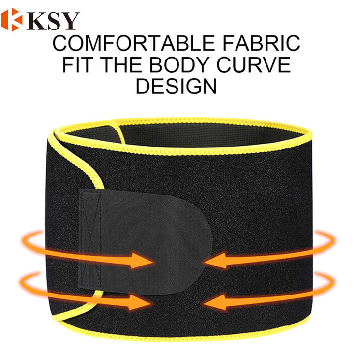 Daily running sport tummy slimming belt waist trimmer