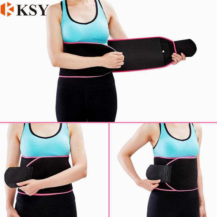 Daily running sport tummy slimming belt waist trimmer