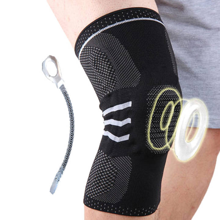 Double Knee Protection Professional Sports Knee Pads Spring Support Strap Knee Sleeves Industrial Wholesale Pricing Bulk Orders