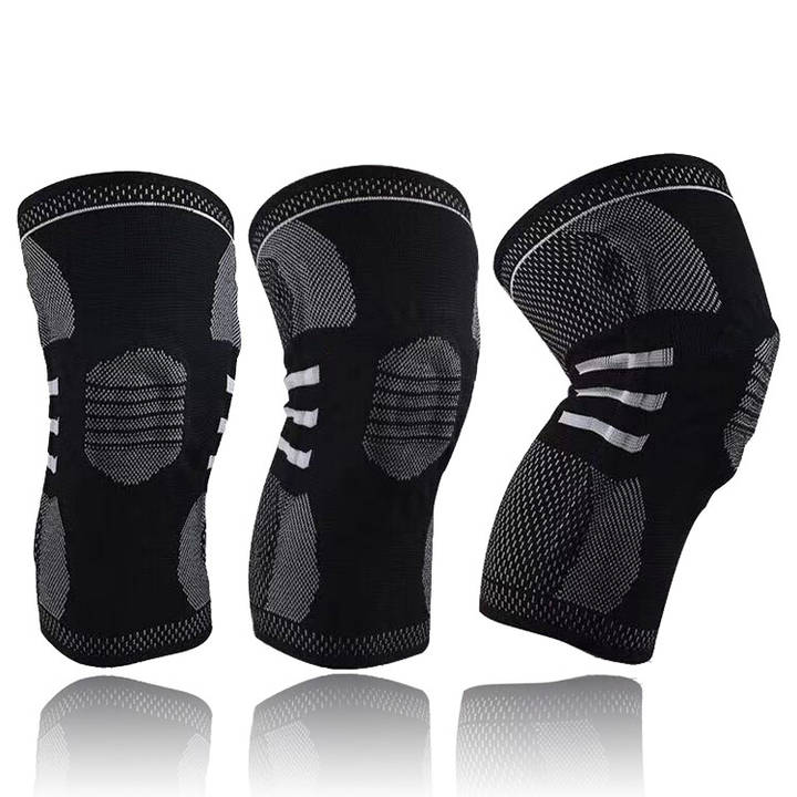 Double Knee Protection Professional Sports Knee Pads Spring Support Strap Knee Sleeves Industrial Wholesale Pricing Bulk Orders